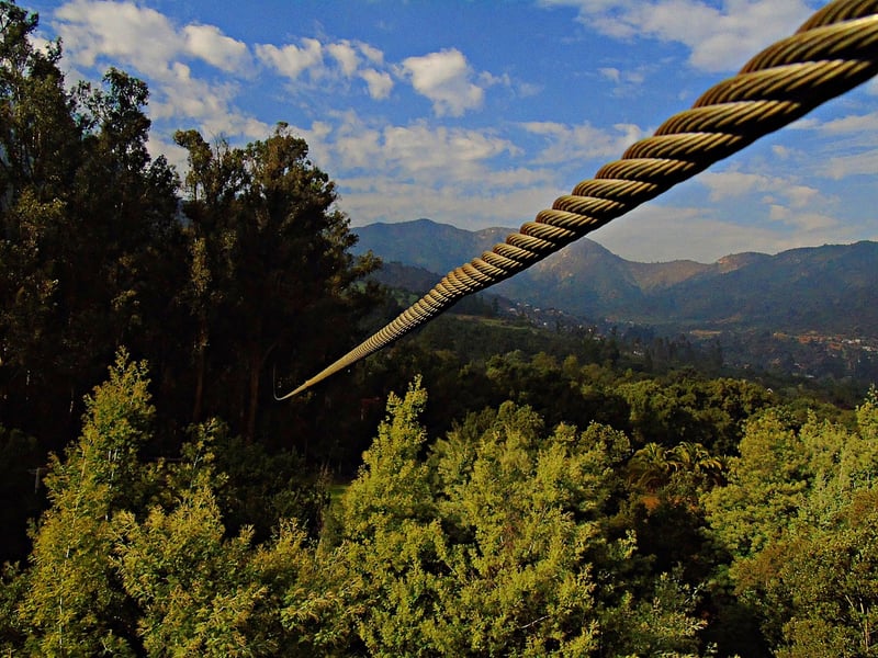 Zip-lining